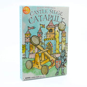 Build-Your-Own Castle Siege Catapult Kit, Wood House of Marbles