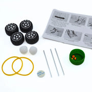 Build-Your-Own Castle Siege Catapult Kit, Wood House of Marbles