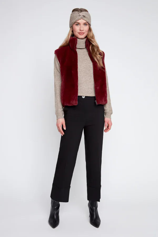Cabernet Knit Vest, Cabernet Modes Corwik Collections LLC