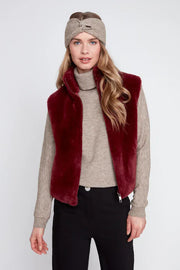 Cabernet Knit Vest, Cabernet Modes Corwik Collections LLC