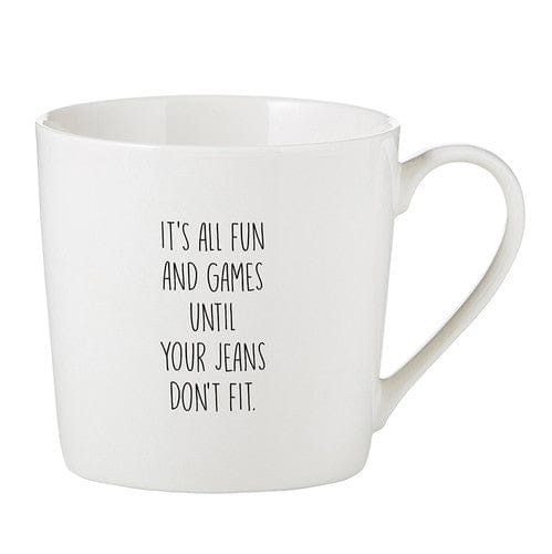Cafe Mug | Jeans Don't Fit Santa Barbara Design Studio Mug
