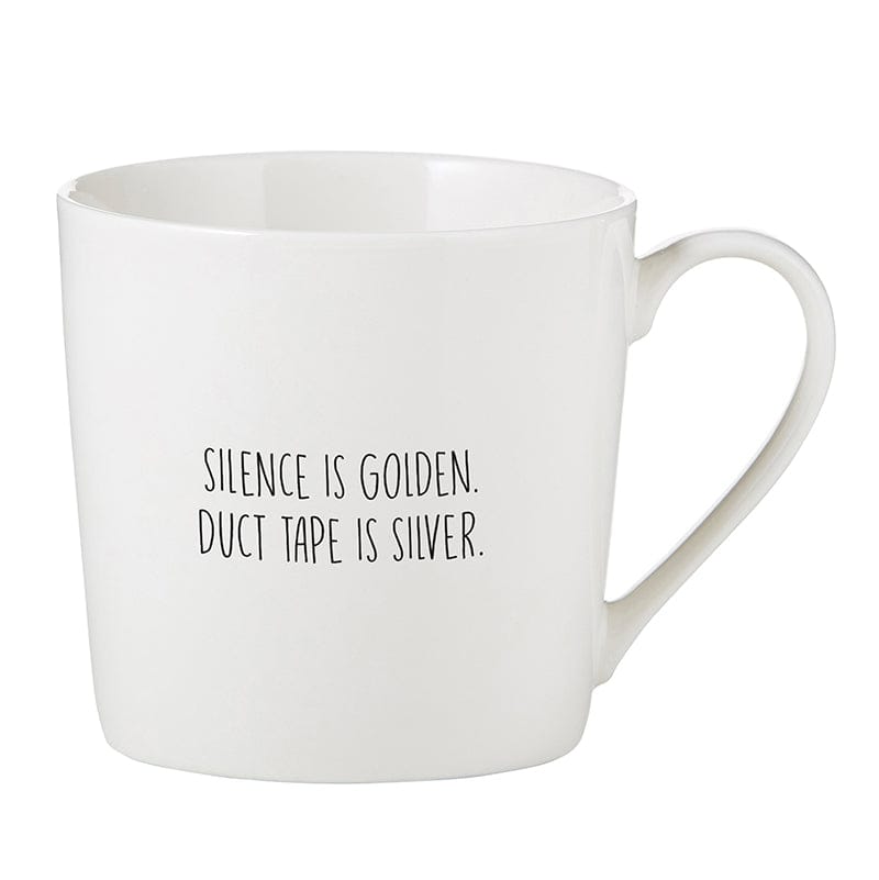 Cafe Mug | Silence is Golden Santa Barbara Design Studio Mug