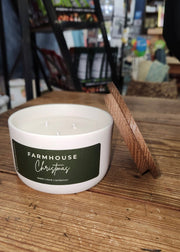 Candle Farmhouse Christmas by Milkhouse Milkhouse Candles Candle