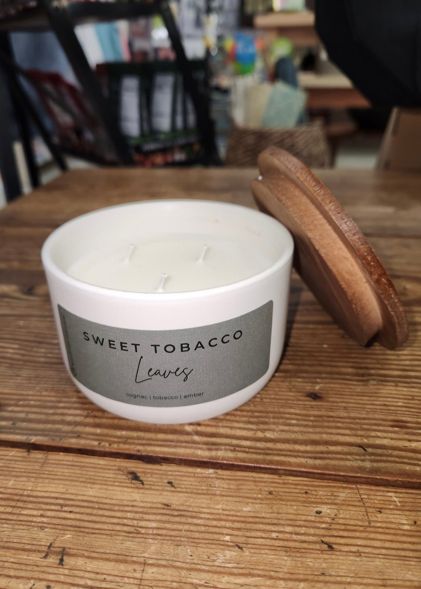 Candle Sweet Tobacco Leaves by Milkhouse Milkhouse Candles Candle
