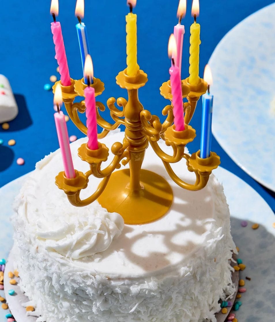 Candlelabra Cake Topper Two’s Company Birthday