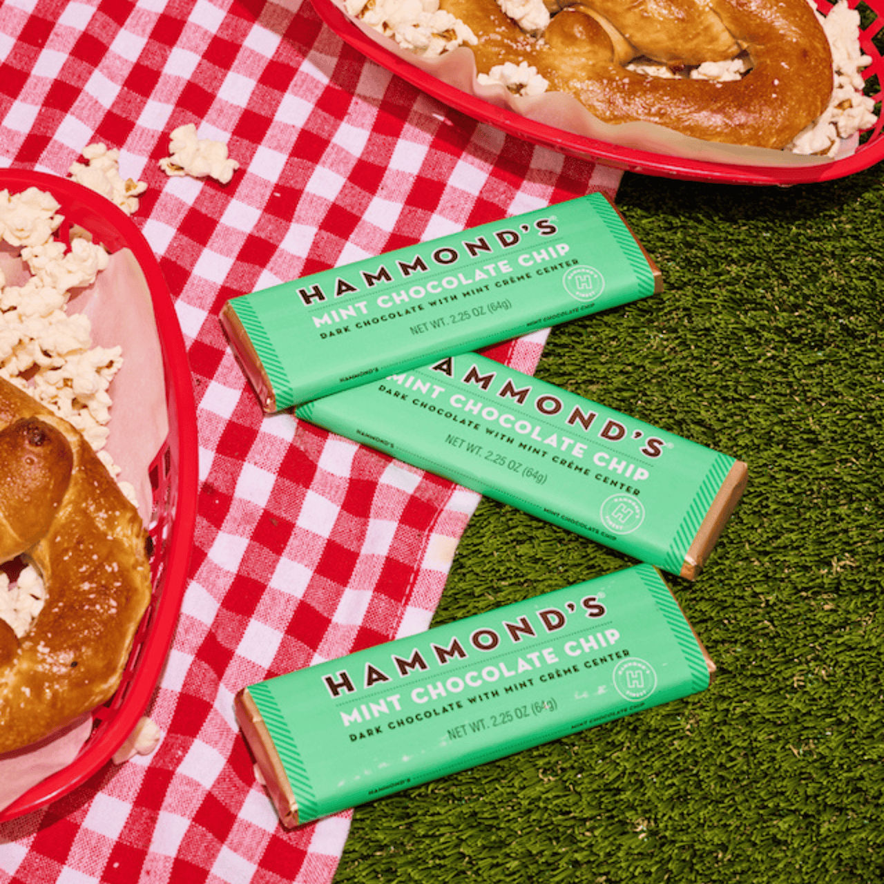 Candy Bar Mint Choc Chip Dark Hammonds Candies candy