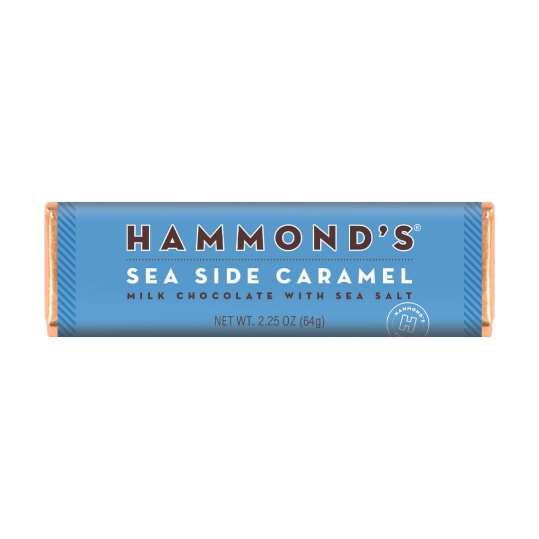 Candy Bar Seaside Caramel in Milk by Hammonds Candies Hammonds Candies candy