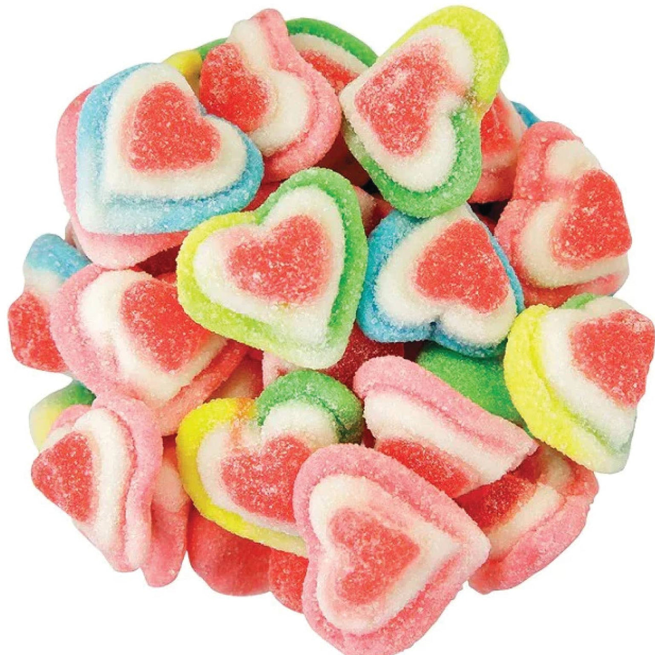 Candy Sugar Stacks - Everyday Triple Gummy Hearts Oh, Sugar!