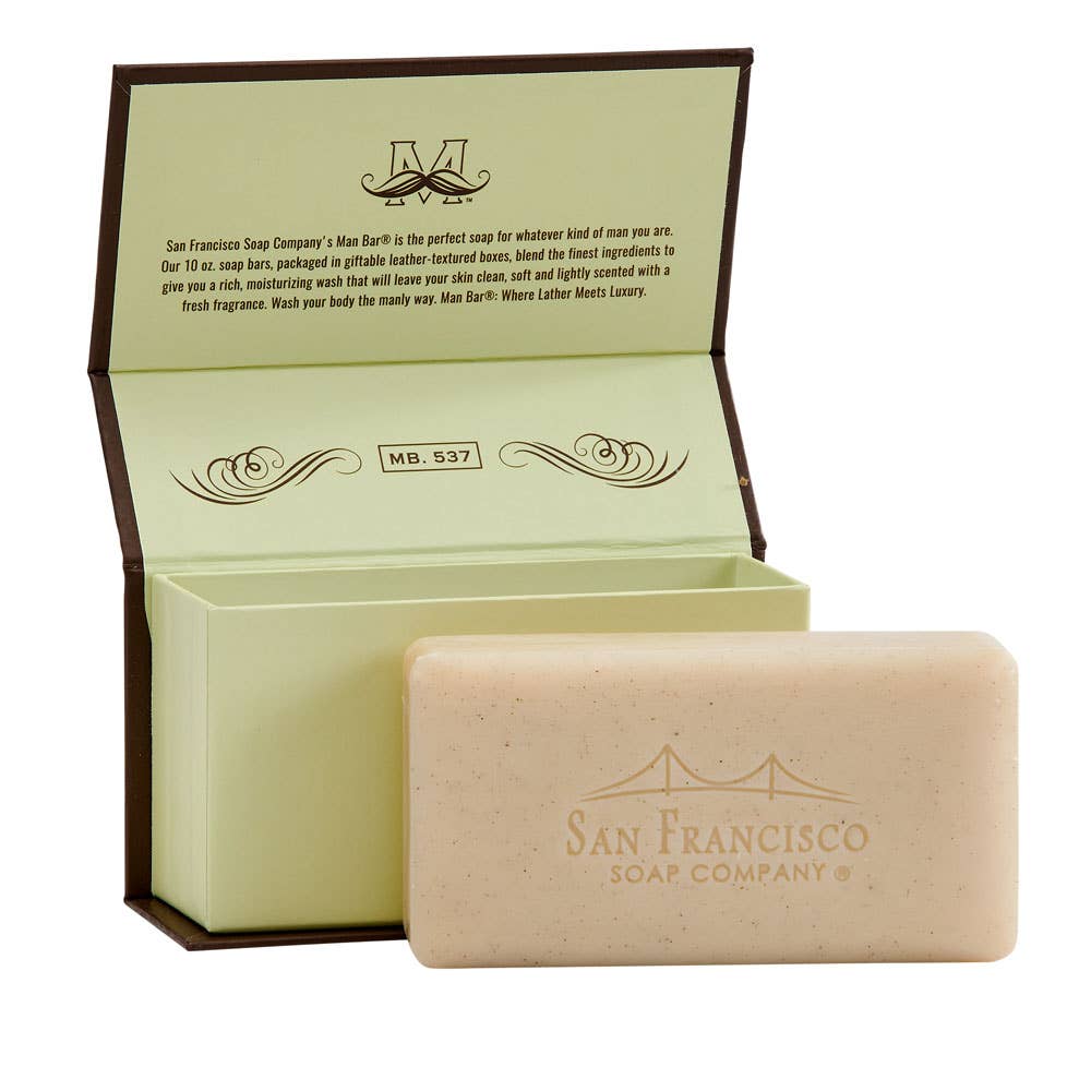 Cardamon & Juniper Exfol. Man Bar San Francisco Soap / Man Bar Soap