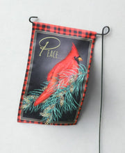 Cardinal of Peace Garden Flag Evergreen Garden Flag