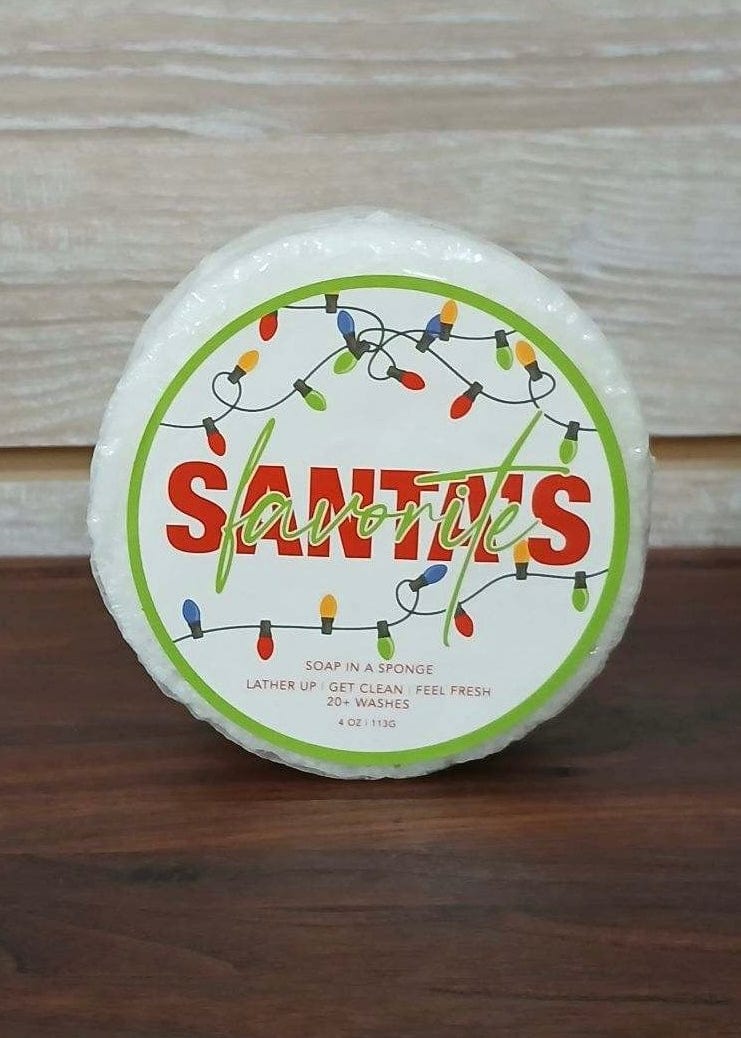 Caren Soap Sponge | Santa's Favorite Caren soap sponge