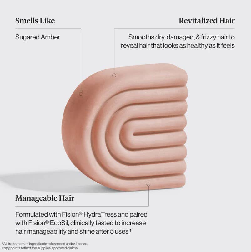 Castor Oil Nourishing Shampoo & Conditioner Bar Combo KITSCH