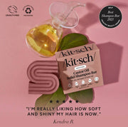 Castor Oil Nourishing Shampoo & Conditioner Bar Combo KITSCH