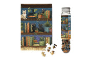 Cat Tales MicroPuzzle, 150-Piece Bookshelf Puzzle Micro Puzzles LLC