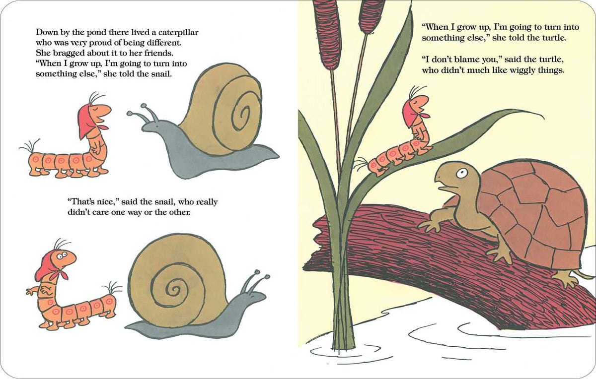 Polliwog Flash Card.pdf Caterpillar and the Polliwog by Jack Kent: Board Books