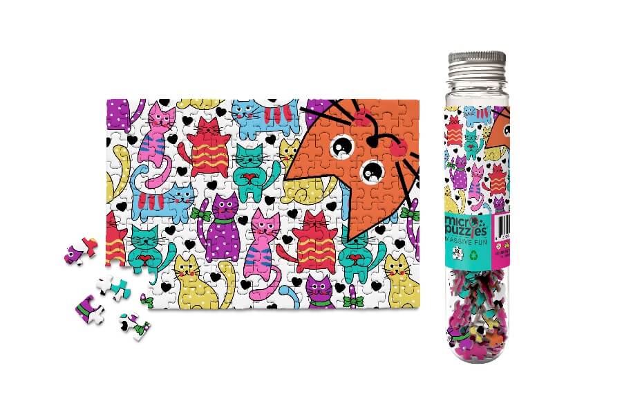 Cats Brian's Worst Nightmare Puzzle, 150 Piece Mini Jigsaw Micro Puzzles LLC