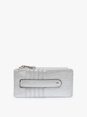 WL1889 Saige Slim Card Holder Women's Wallet: Pearl Jen & Co.