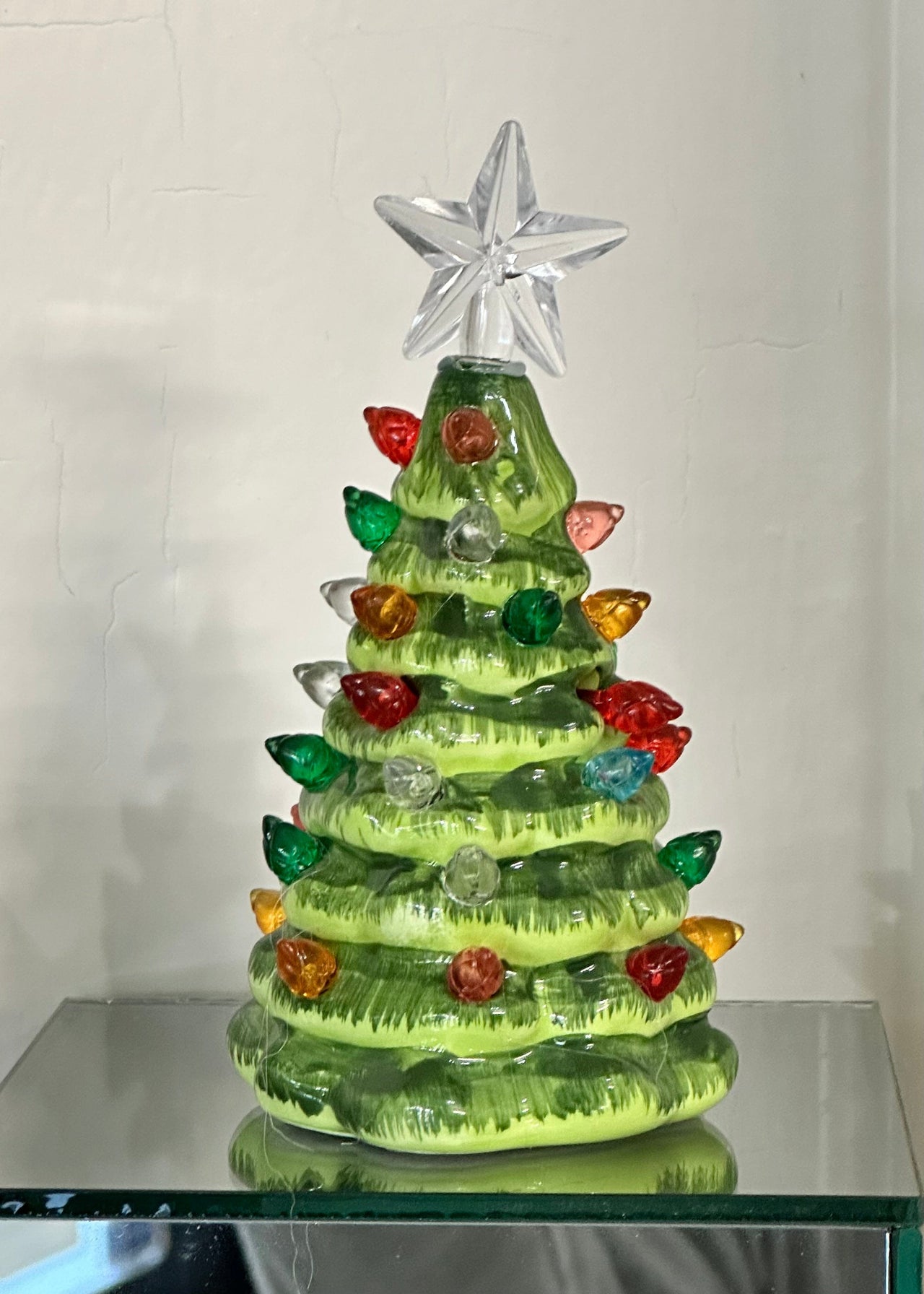 Ceramic Light Up Christmas Tree 5" Ganz