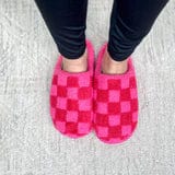 Checked Out Checkered Slipper Mattie B's Gifts & Apparel