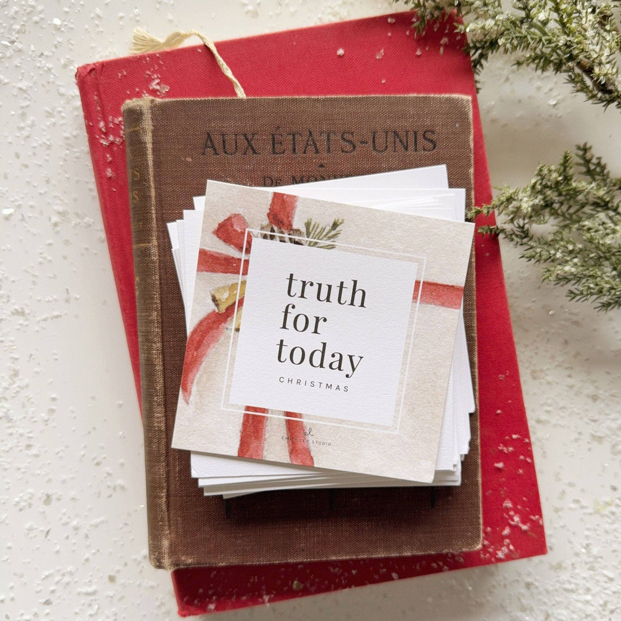 Christmas gift truth for today cards emily lex studio
