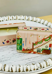 Christmas Tin Candle - Staircase in Wassail Paddywax Candle