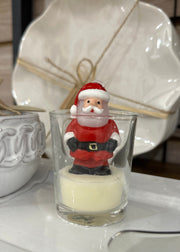 Christmas Votives by Mud Pie Mud Pie Candle Santa