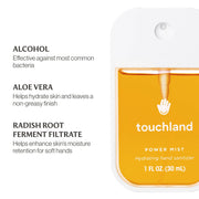 Citrus Grove Power Mist Hydrating Hand Sanitizer Touchland