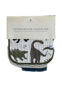 Thumbnail for Classic Bib Cotton Muslin by Little Unicorn Little Unicorn Bibs Dino Friends