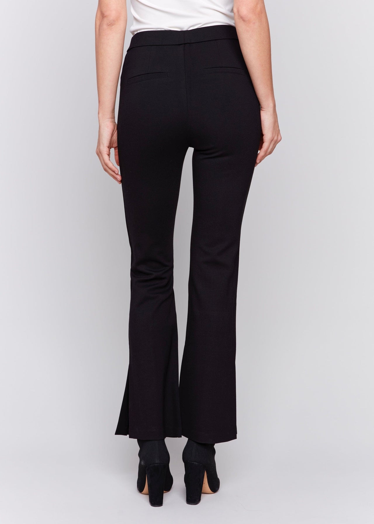 Classic Black Flare Pant Charlie B Pant 4