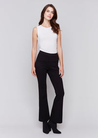 Thumbnail for Classic Black Flare Pant Charlie B Pant