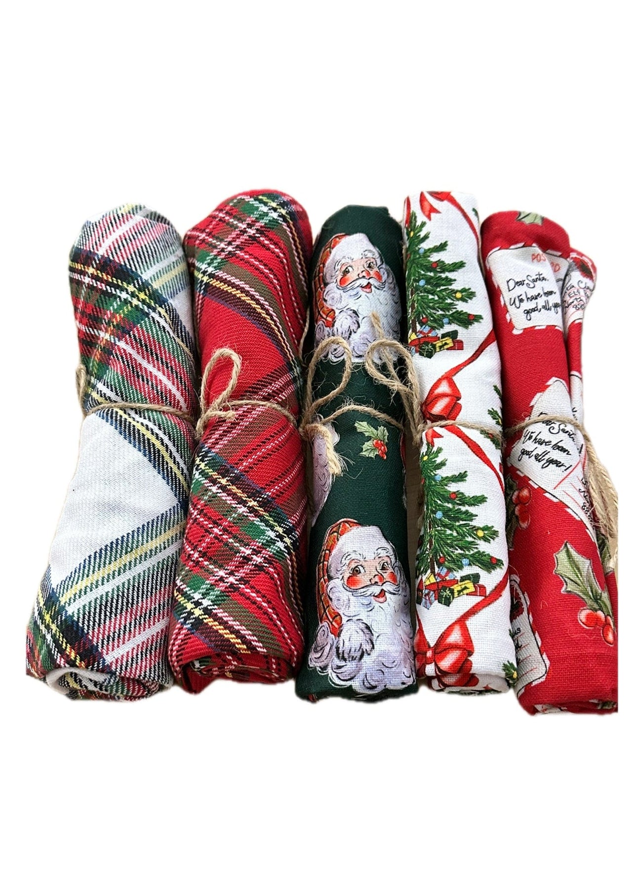 Classic Christmas Towels Mud Pie HOLIDAY