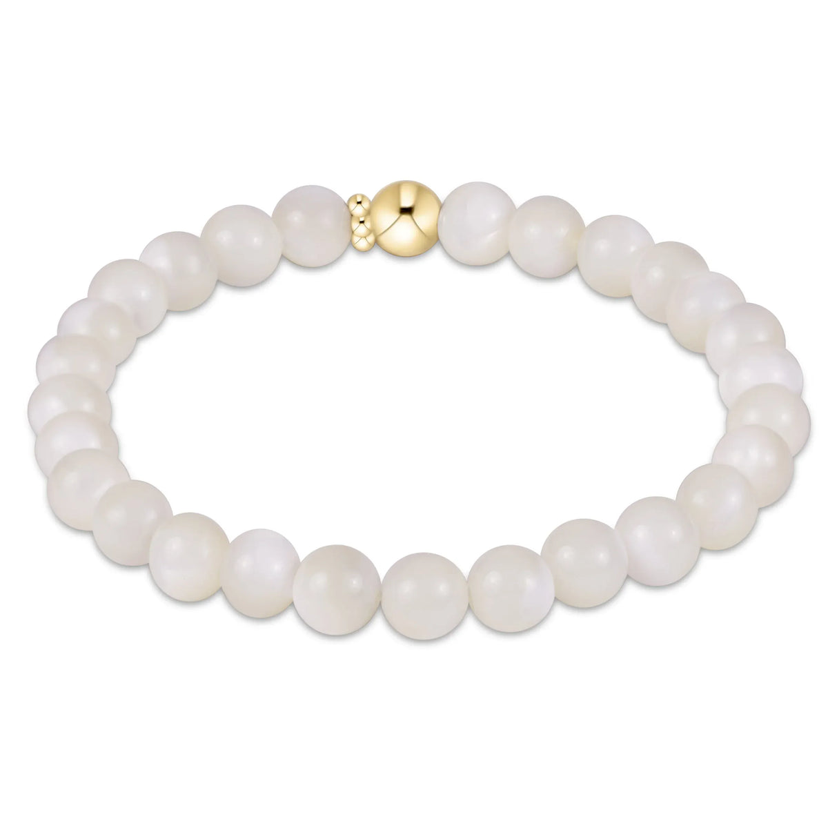 Classic Gemstone 6mm Bracelet, Aquamarine enewton design, LLC Bracelet