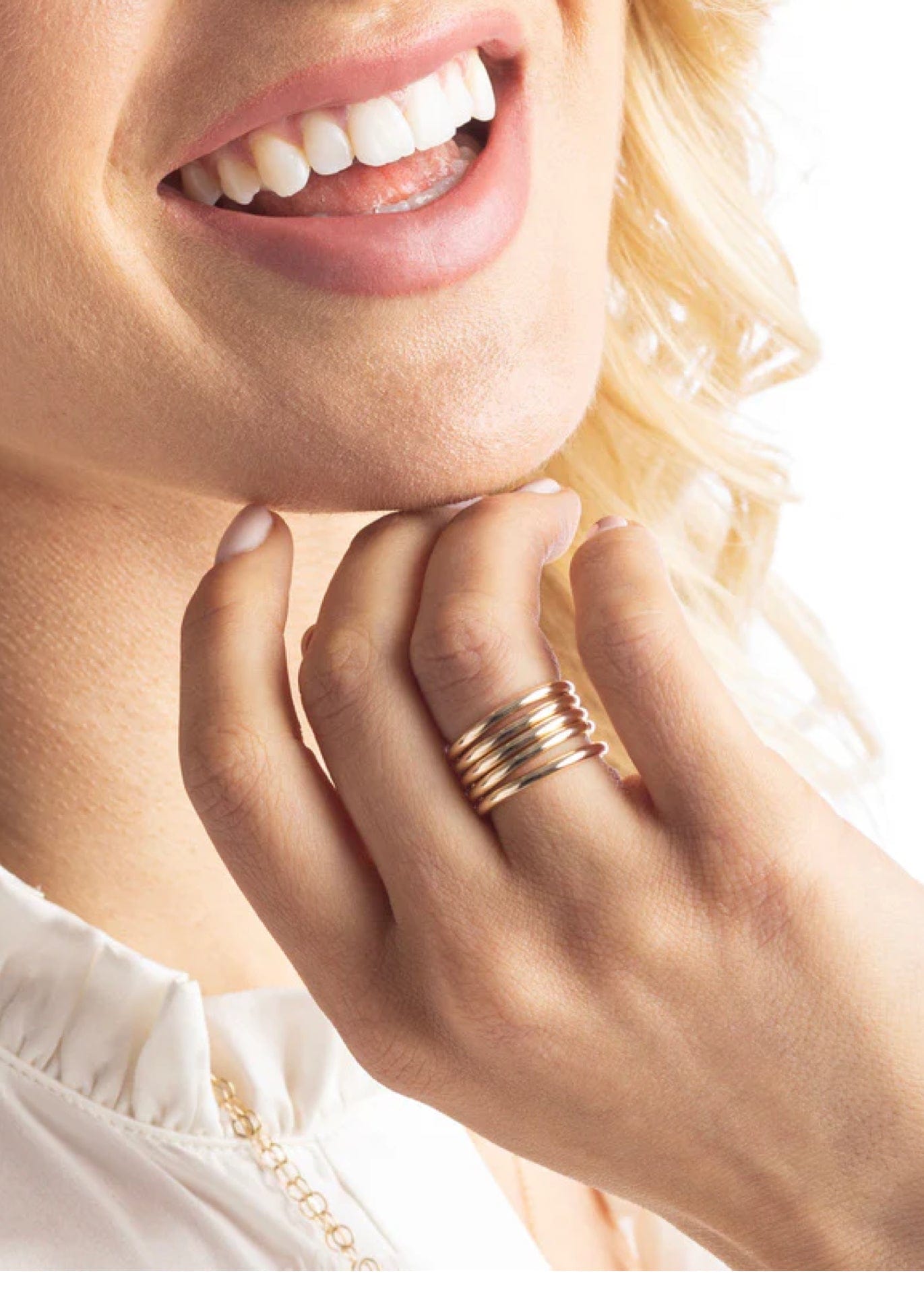 Classic Gold Band Ring by eNewton e.newton Designs Earring