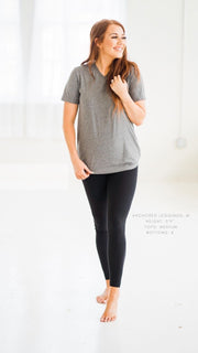 ClassicComfort Leggings Full Length Anchored Arrows Leggings