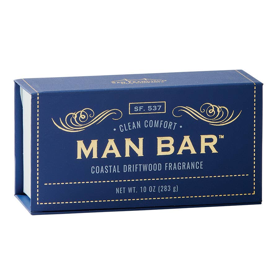 Coastal Driftwood Man Bar San Francisco Soap / Man Bar Soap