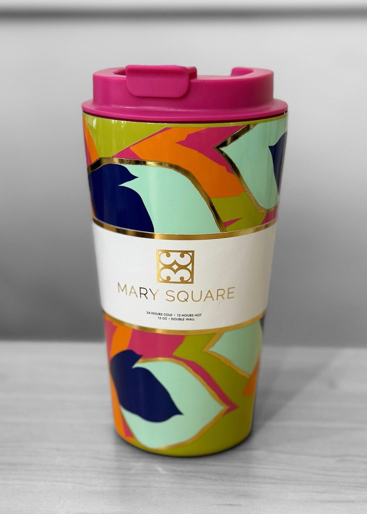 Coffee Tumbler - Birds of a Feather MAry Square Coffee