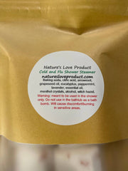 Cold and Flu Shower Steamer - set of 8  Nature's Love Product