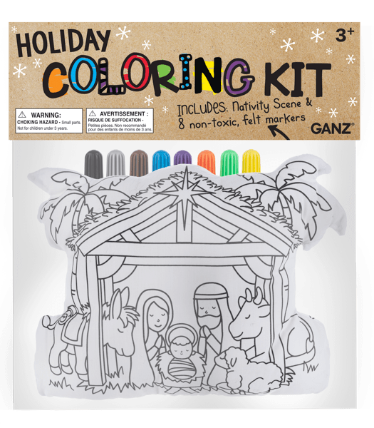Color n Wash Nativity Pillow Kit Ganz Seasonal Craft