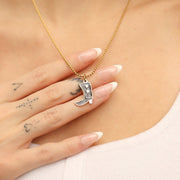 Colorful Epoxy Cowboy Boot Charm - 18K Gold PVD Stainless: Gold / White WJW