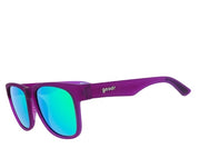 Colossal Squid Confessions BFG Sunglasses, Purple, Green Lens Goodr