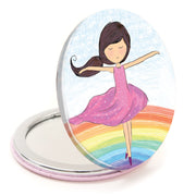 Compact Mirror, Assorted Illustrated Designs House of Marbles