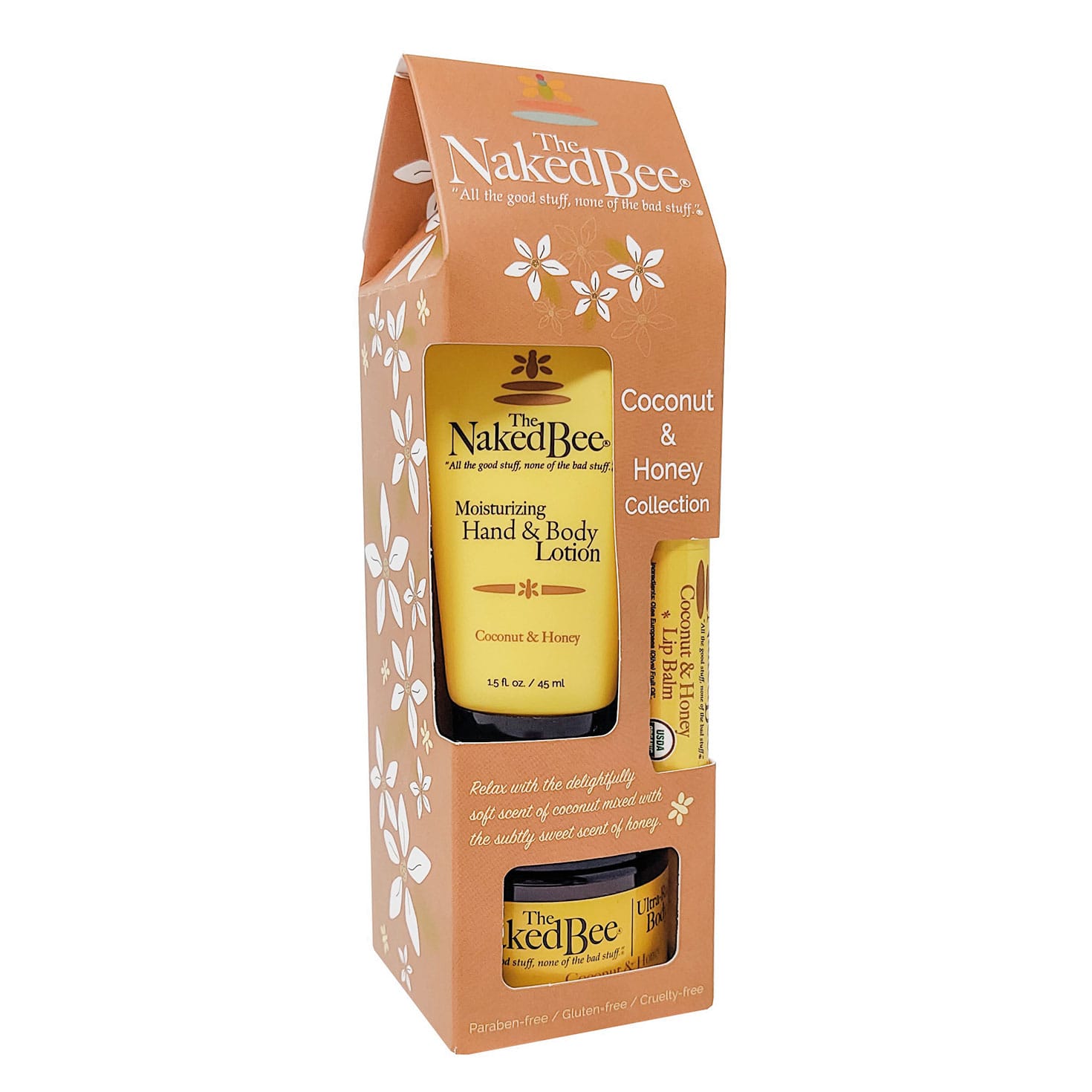 Contemporary Coconut & Honey Gift Collection The Naked Bee Bath & Body