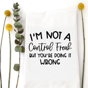 CONTROL FREAK - TEA TOWEL Wildwood Landing