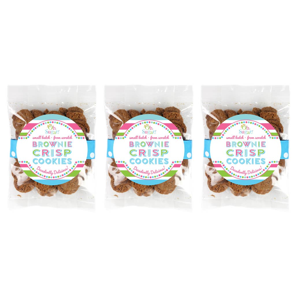 Cookie Bags - Everyday Mixed Flavor Bags - Small - 42 Bags: Four Assorted Flavors - 3 Jars each flavor Oh, Sugar!