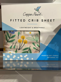 Thumbnail for Copper Pearl Fitted Crib Sheet Carolina Baby aco crib sheet Clara