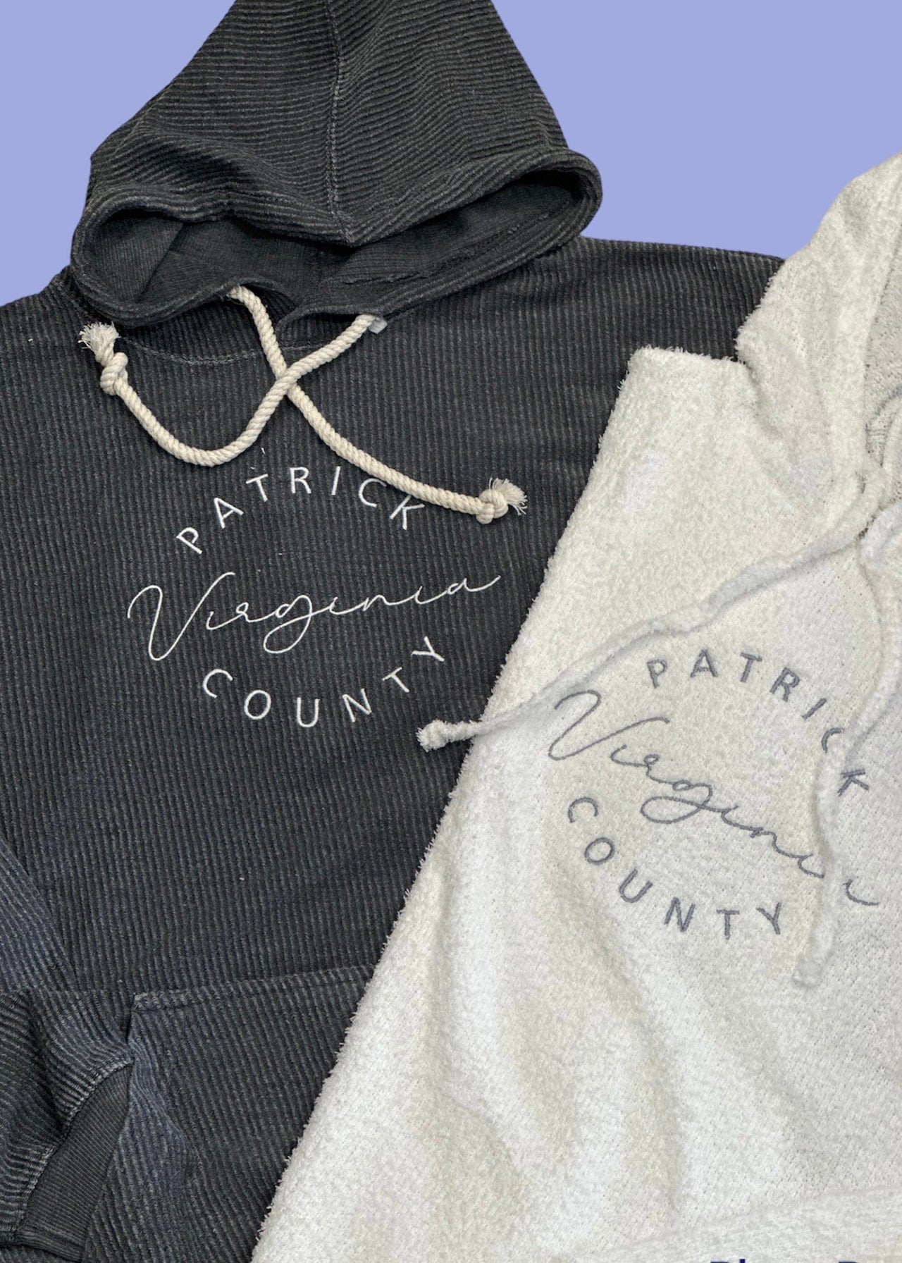 Corded Hoodie Patrick County Mattie B's Gifts & Apparel