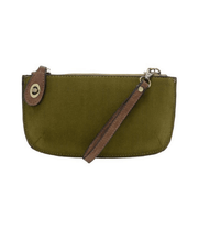 Corduroy Mini Handbag in Olive Wristlet Joy Susan Crossbody