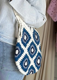Thumbnail for Cotton Crochet Shoulder Bag Two’s Company Shoulder