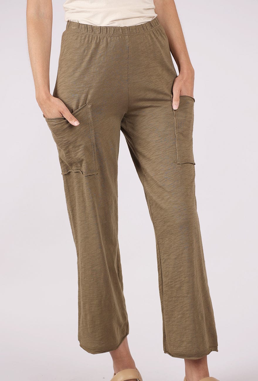 Cotton Slub Flood Pant | Willow by Habitat Habitat Casual Pant