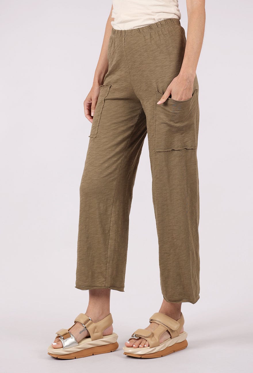 Cotton Slub Flood Pant | Willow by Habitat Habitat Casual Pant